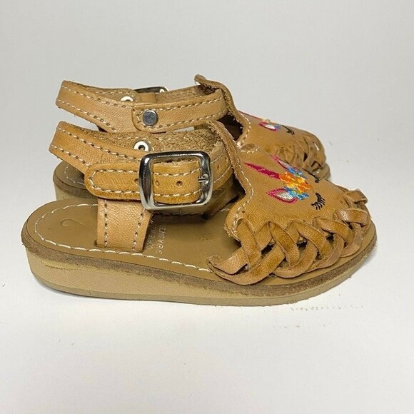 Unicornio huaraches girl unicorn sandals size TODDLER 6 - Picture 5 of 6